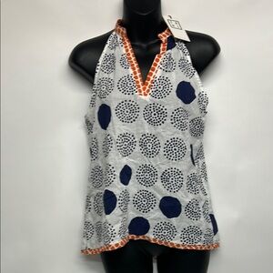 Stylish Halter Neck Polka Dot Top NWT SIZE SMALL THML